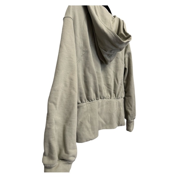 lululemon athletica Hugged-Waist Cotton Zip Up - Green Fern - Picture 7 of 8